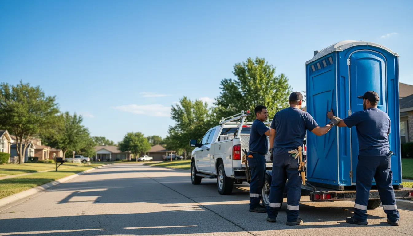Portable Toilet Rental in Powhattan, KS near me